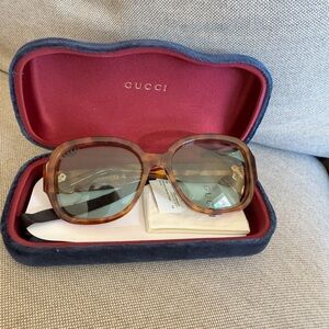 Gucci Tortoise Shell Sunglasses